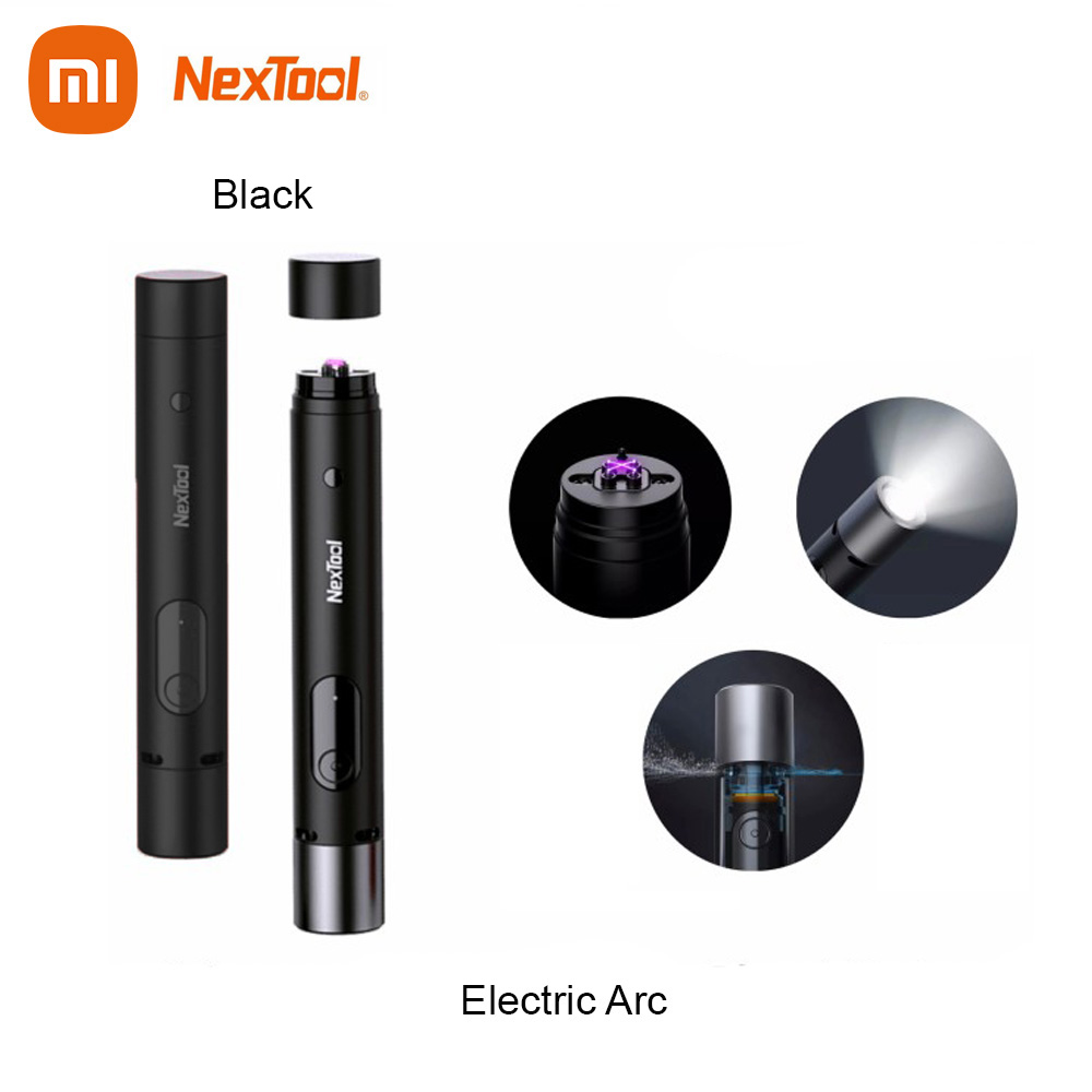 [002020002] NexTool – Arc – zaklamp met plasma-aansteker (500 lumen)