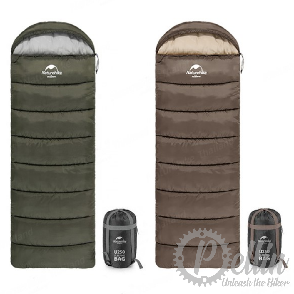 Naturehike – U150 – saco de dormir rectangular con capucha (confort 11 °C)