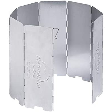 [001970002] Windscherm für gasvuur 8-teilig