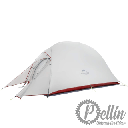 [NH18T010-T] Naturehike Cloud Up 1 20D very light 1 person tent (Light gray, red)