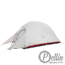 [NH18T010-T] Naturehike Cloud Up 1 20D very light 1 person tent (Light grey / red)