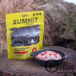 Summit To Eat - Rice pudding with strawberry