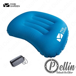 [NXLQU63007-Blue] Inflatable ultra-light pillow