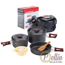 [NH15T203-G] Pannenset voor 1 tot 3 personen